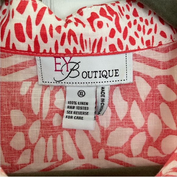 EY Boutique Women’s Sleeveless Linen Dress - Picture 2 of 9